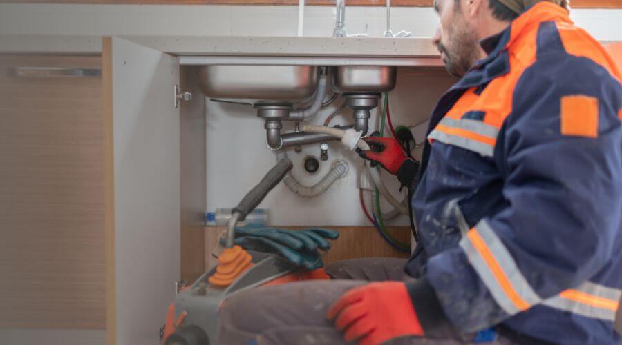 Professional slab leak plumber services in Ina, IL
